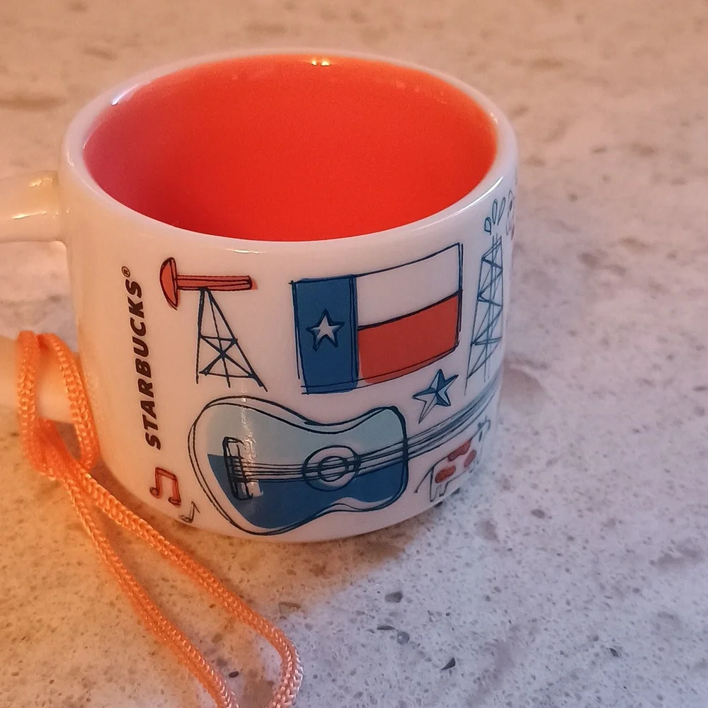 Texas 2019 Starbucks Been There Series; Across The Globe Collection Ornament
